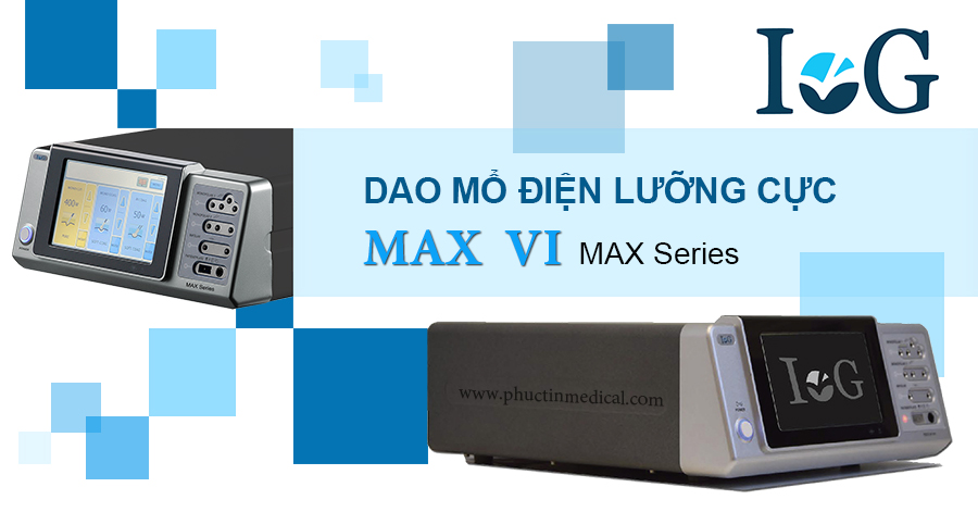Dao mổ điện lưỡng cực MAX VI - IG Medical