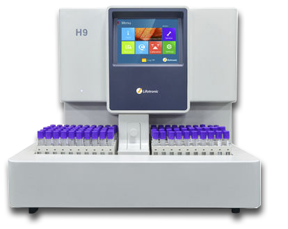 Máy phân tích HbA1C tự động hoàn toàn H9 Lifotronic